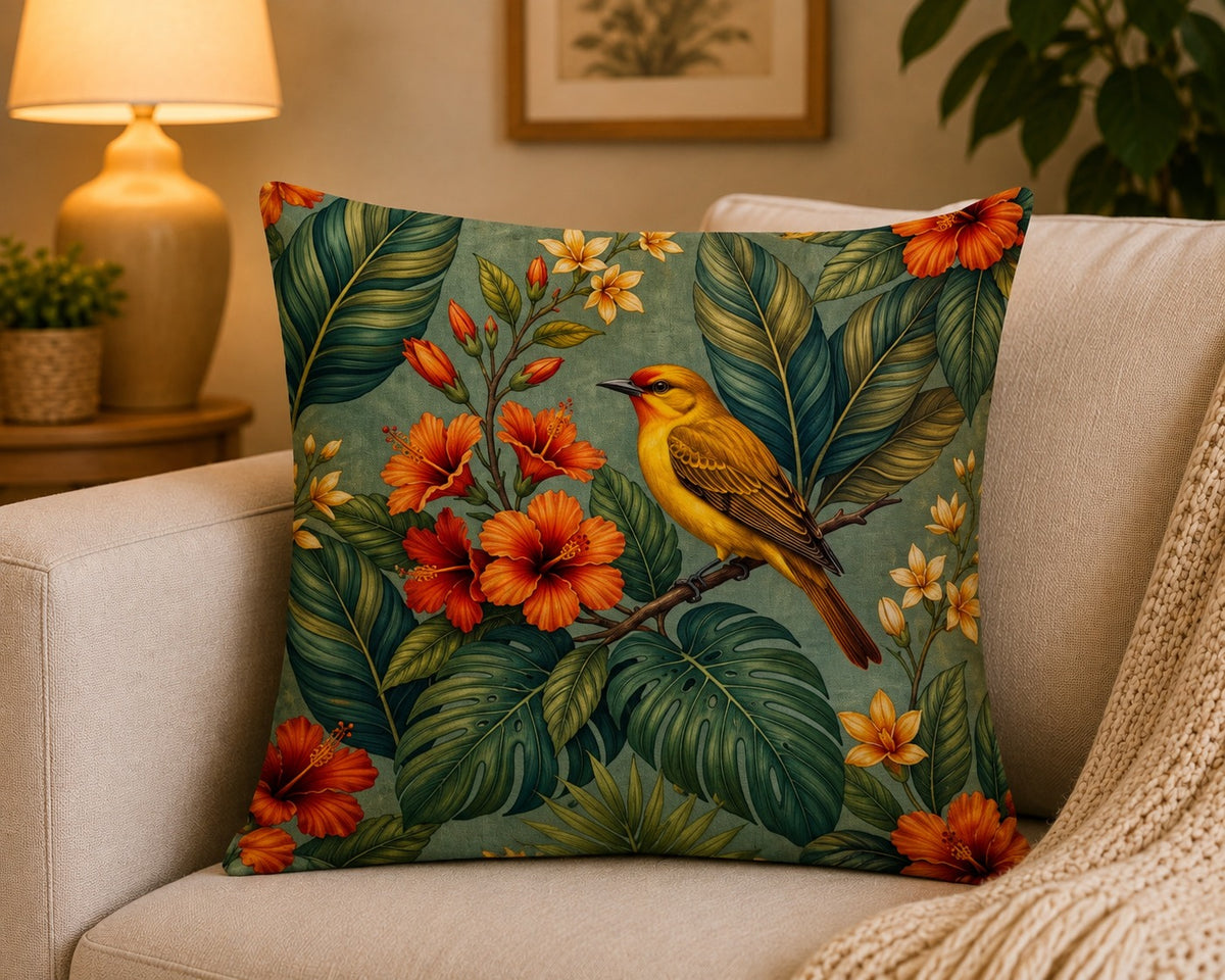 Housse de coussin Oiseaux