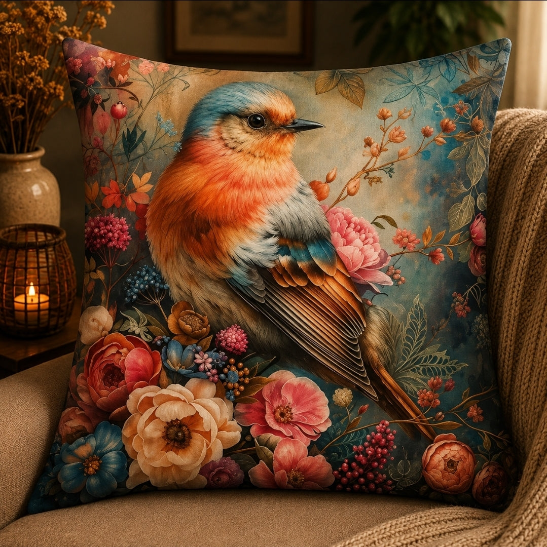 Housse de coussin Oiseaux