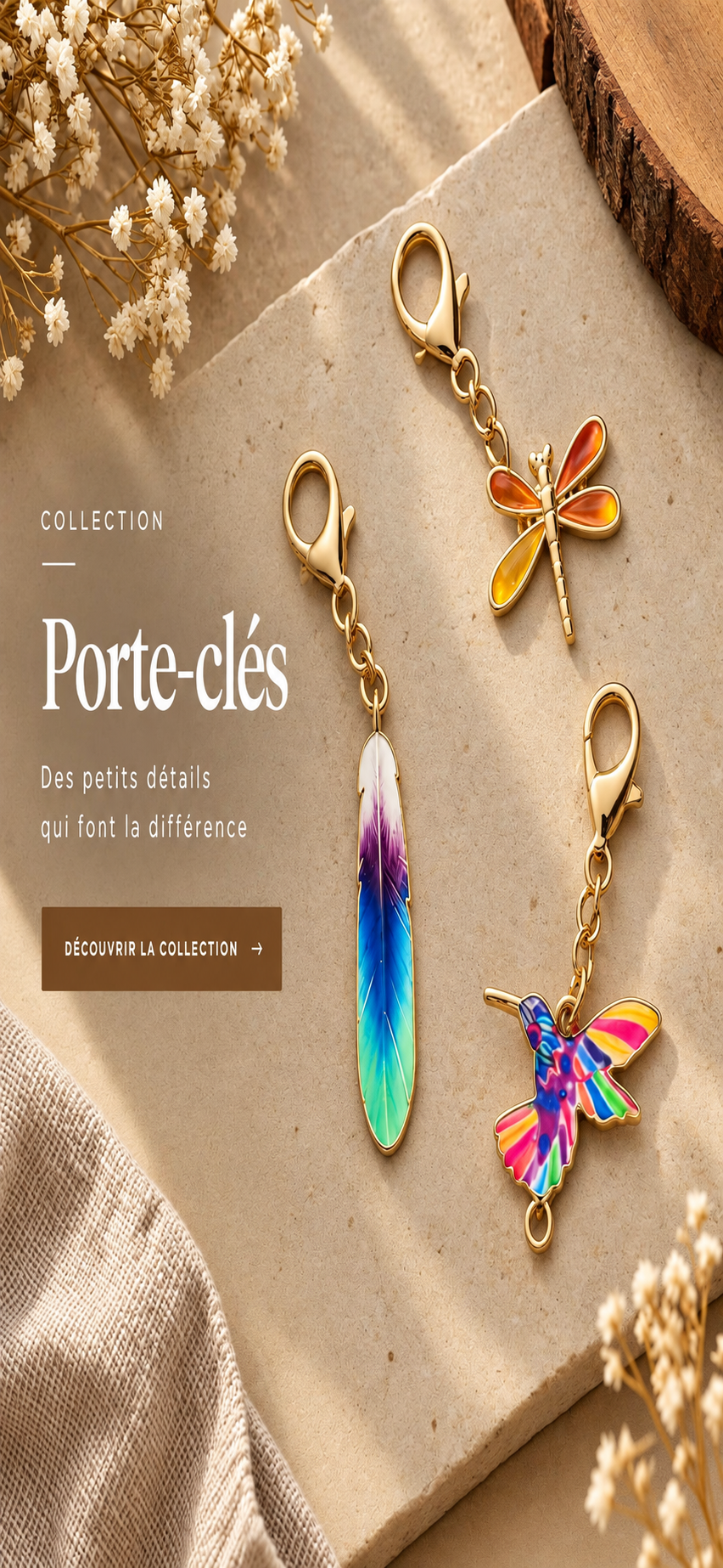 Nos porte-clés