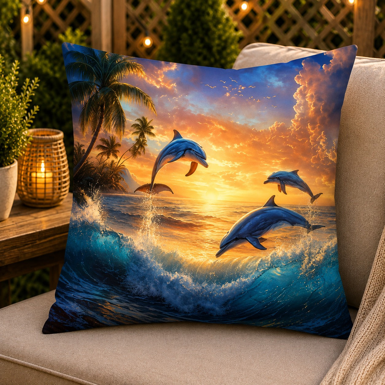 House de coussin Dauphin
