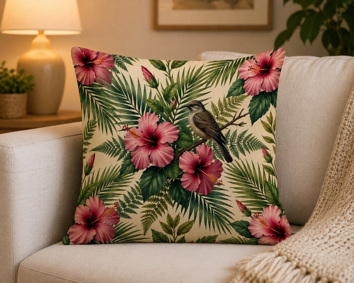 Housse de coussin Oiseaux