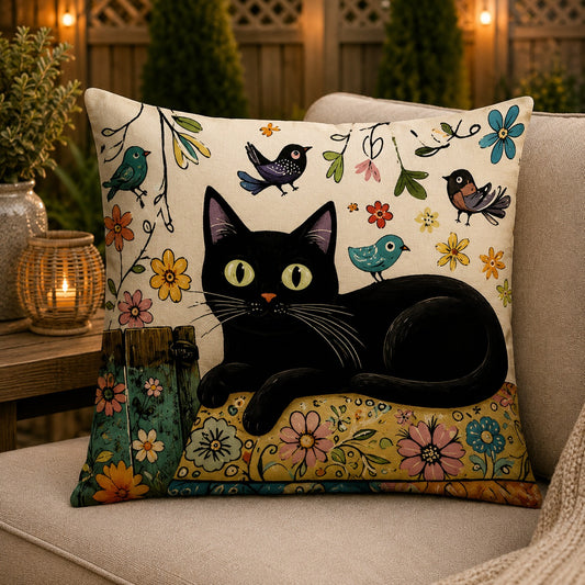 Housse de coussin Chat