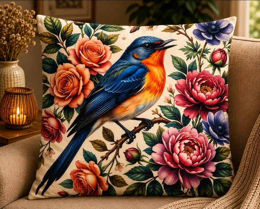 Housse de coussin Oiseaux