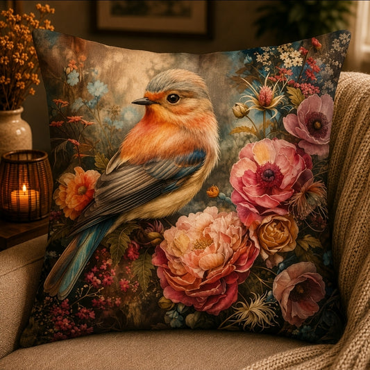 Housse de coussin Oiseaux