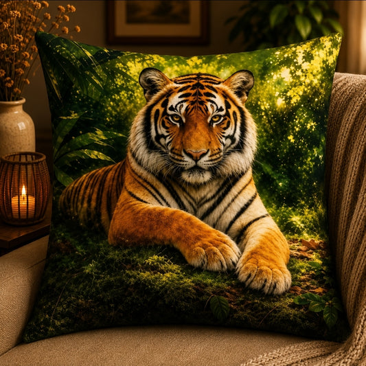 Housse de coussin Tigre