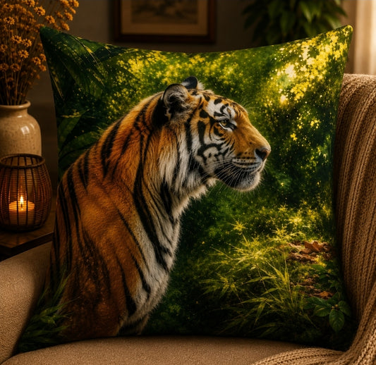 Housse de coussin Tigre
