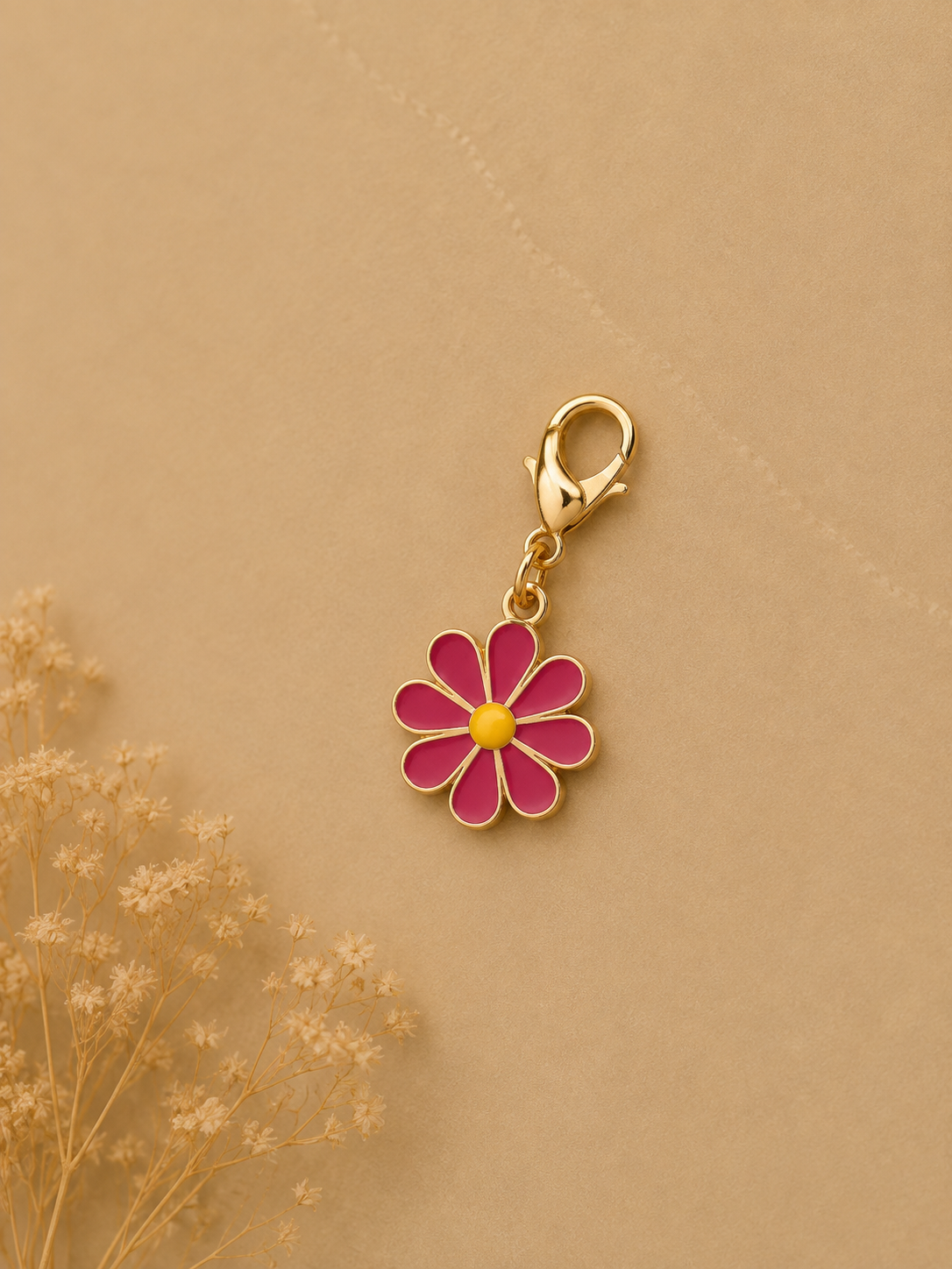 Porte-clés Fleur Élégant ✨