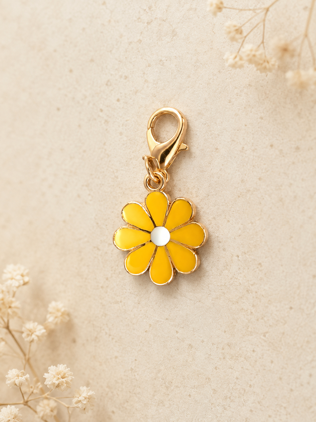 Porte-clés fleur